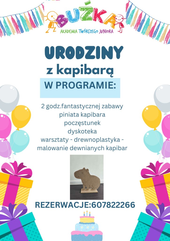 Colorful Playful Birthday Party Flyer