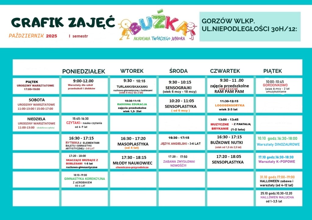 GRAFIK październik 2025 mowy druk