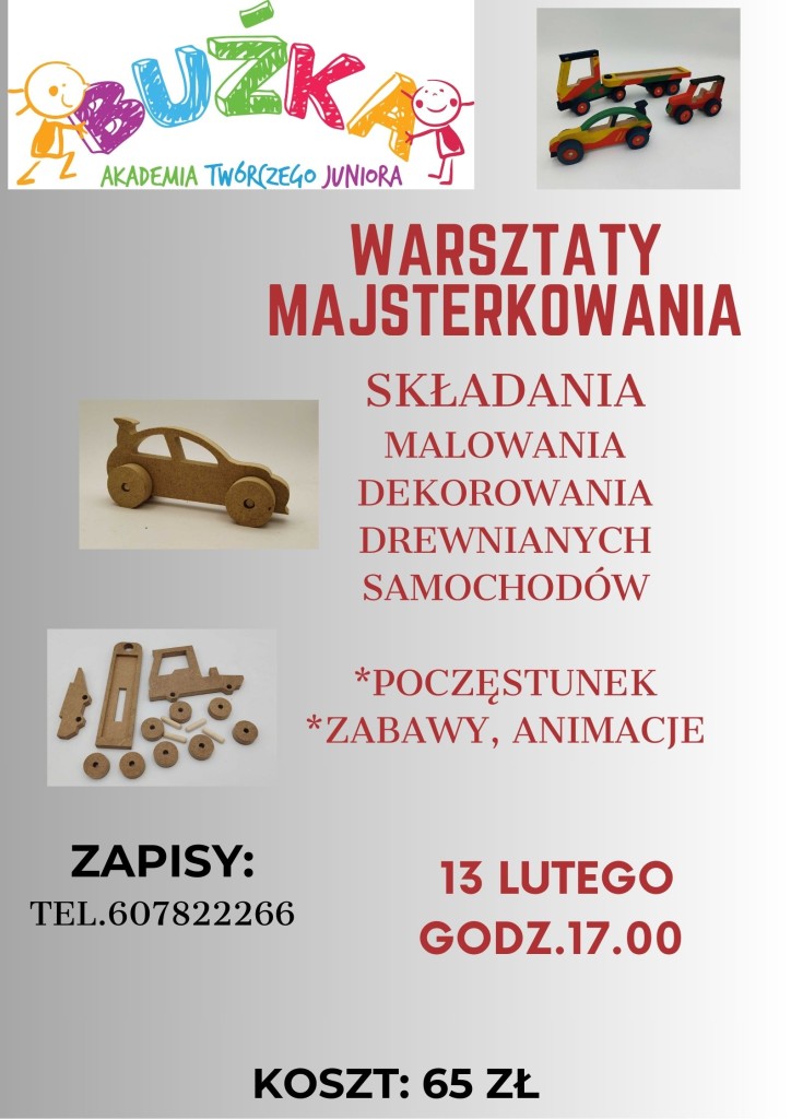 WARSZTATY MAJSTERKOWANIA